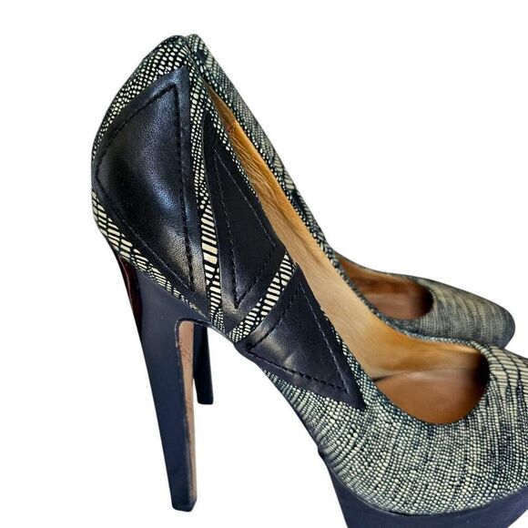 l.a.m.b. dolores platform heels - Picture 3 of 7